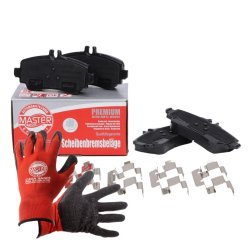 Brake Pad Set + Cleaner MASTER-SPORT 13046027762N-SET-MSP OE Ref 1684200120 MASTER SPORT