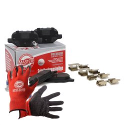 Brake Pad Set + Cleaner MASTER-SPORT 13046027832N-SET-MSP OE Ref 77366388 MASTER SPORT