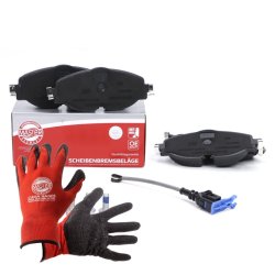 Brake Pad Set + Cleaner MASTER-SPORT 13046027852N-SET-MSP OE Ref 8V0698151 MASTER SPORT