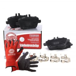 Brake Pad Set + Cleaner MASTER-SPORT 13046027862N-SET-MSP OE Ref 0064202320 MASTER SPORT
