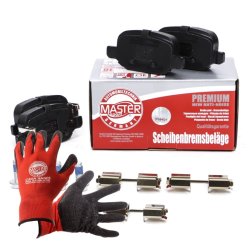 Brake Pad Set + Cleaner MASTER-SPORT 13046027892N-SET-MSP OE Ref 77366456 MASTER SPORT