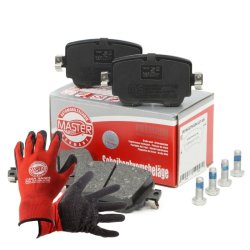 Brake Pad Set + Cleaner MASTER-SPORT 13046027902N-SET-MSP OE Ref 5Q0698451B MASTER SPORT