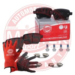 Brake Pad Set + Cleaner MASTER-SPORT 13046027932N-SET-MSP OE Ref 77367914 MASTER SPORT