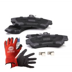 Brake Pad Set + Cleaner MASTER-SPORT 13046028302N-SET-MSP OE Ref MR235557 MASTER SPORT