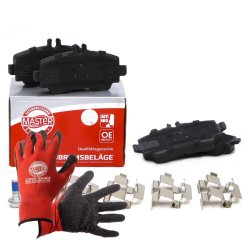 Brake Pad Set + Cleaner MASTER-SPORT 13046028332N-SET-MSP OE Ref 1684200020 MASTER SPORT