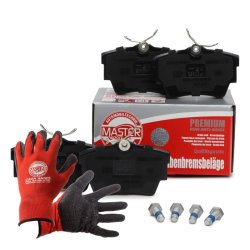 Brake Pad Set + Cleaner MASTER-SPORT 13046028402N-SET-MSP OE Ref 6000620052 MASTER SPORT