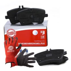 Brake Pad Set + Cleaner MASTER-SPORT 13046028542N-SET-MSP OE Ref 0034202620 MASTER SPORT