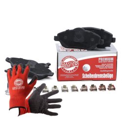 Brake Pad Set + Cleaner MASTER-SPORT 13046028572N-SET-MSP OE Ref 1605081 MASTER SPORT