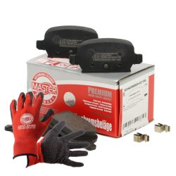Brake Pad Set + Cleaner MASTER-SPORT 13046028582N-SET-MSP OE Ref 1605085 MASTER SPORT