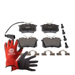 Brake Pad Set + Cleaner MASTER-SPORT 13046028592N-SET-MSP OE Ref 1133447 MASTER SPORT