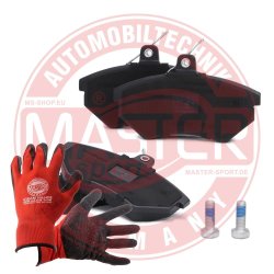 Brake Pad Set + Cleaner MASTER-SPORT 13046029572T-SET-MSP OE Ref 357698151A MASTER SPORT