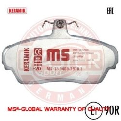 Brake Pad Set MASTER-SPORT 13046029702C-SET-MS OE Ref SFP100360 MASTER SPORT