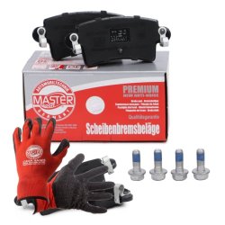 Brake Pad Set + Cleaner MASTER-SPORT 13046038062N-SET-MSP OE Ref 4406000QAE MASTER SPORT