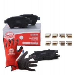 Brake Pad Set + Cleaner MASTER-SPORT 13046038152N-SET-MSP OE Ref 410601241R MASTER SPORT