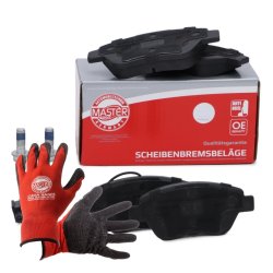 Brake Pad Set + Cleaner MASTER-SPORT 13046038182T-SET-MSP OE Ref 425407 MASTER SPORT