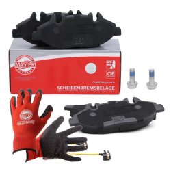 Brake Pad Set + Cleaner MASTER-SPORT 13046038192N-SET-MSP OE Ref 0004216110 MASTER SPORT