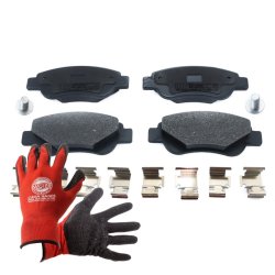 Brake Pad Set + Cleaner MASTER-SPORT 13046038292N-SET-MSP OE Ref 1613819980 MASTER SPORT