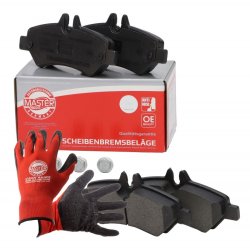 Brake Pad Set + Cleaner MASTER-SPORT 13046038322T-SET-MSP OE Ref 2E0698451 MASTER SPORT