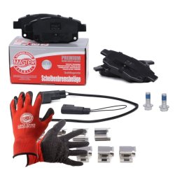 Brake Pad Set + Cleaner MASTER-SPORT 13046038352N-SET-MSP OE Ref 1371454 MASTER SPORT
