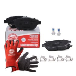 Brake Pad Set + Cleaner MASTER-SPORT 13046038402N-SET-MSP OE Ref 77366481 MASTER SPORT