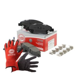 Brake Pad Set + Cleaner MASTER-SPORT 13046038412N-SET-MSP OE Ref 1605228 MASTER SPORT