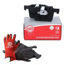 Brake Pad Set + Cleaner MASTER-SPORT 13046038572N-SET-MSP OE Ref 34106799801 MASTER SPORT
