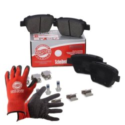 Brake Pad Set + Cleaner MASTER-SPORT 13046038582T-SET-MSP OE Ref 5K0698451 MASTER SPORT