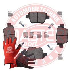 Brake Pad Set + Cleaner MASTER-SPORT 13046038582T-SET-MSP OE Ref 5K0698451 MASTER SPORT