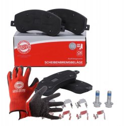 Brake Pad Set + Cleaner MASTER-SPORT 13046038602T-SET-MSP OE Ref 2H0698151 MASTER SPORT