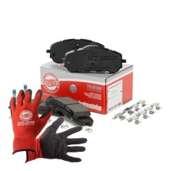 Brake Pad Set + Cleaner MASTER-SPORT 13046038702N-SET-MSP OE Ref 1610428780 MASTER SPORT