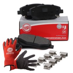 Brake Pad Set + Cleaner MASTER-SPORT 13046038742N-SET-MSP OE Ref 0446505290 MASTER SPORT