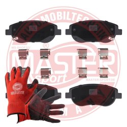 Brake Pad Set + Cleaner MASTER-SPORT 13046038742N-SET-MSP OE Ref 0446505290 MASTER SPORT