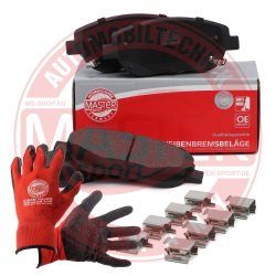 Brake Pad Set + Cleaner MASTER-SPORT 13046038742N-SET-MSP OE Ref 0446505290 MASTER SPORT