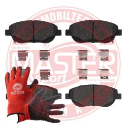 Brake Pad Set + Cleaner MASTER-SPORT 13046038742N-SET-MSP OE Ref 0446505290 MASTER SPORT