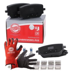 Brake Pad Set + Cleaner MASTER-SPORT 13046038852N-SET-MSP OE Ref 0004207600 MASTER SPORT