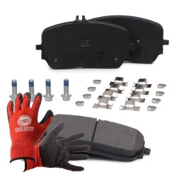Brake Pad Set + Cleaner MASTER-SPORT 13046038892N-SET-MSP OE Ref A0004203702 MASTER SPORT