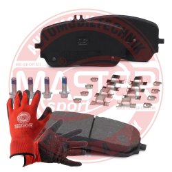 Brake Pad Set + Cleaner MASTER-SPORT 13046038892N-SET-MSP OE Ref A0004203702 MASTER SPORT