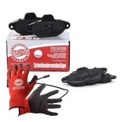 Brake Pad Set + Cleaner MASTER-SPORT 13046039512N-SET-MSP OE Ref 5892736
