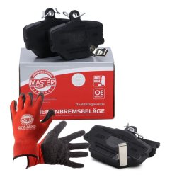 Brake Pad Set + Cleaner MASTER-SPORT 13046039792N-SET-MSP OE Ref 0001431V002000000 MASTER SPORT