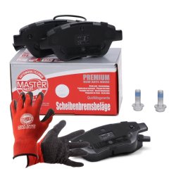 Brake Pad Set + Cleaner MASTER-SPORT 13046039822N-SET-MSP OE Ref 77362091 MASTER SPORT
