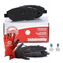 Brake Pad Set + Cleaner MASTER-SPORT 13046039842N-SET-MSP OE Ref 77362093 MASTER SPORT