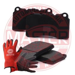 Brake Pad Set + Cleaner MASTER-SPORT 13046048042N-SET-MSP OE Ref 410603303R MASTER SPORT