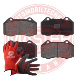 Brake Pad Set + Cleaner MASTER-SPORT 13046048052N-SET-MSP OE Ref 7701208218 MASTER SPORT