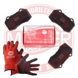 Brake Pad Set + Cleaner MASTER-SPORT 13046048052N-SET-MSP OE Ref 7701208218 MASTER SPORT