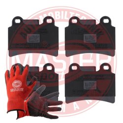 Brake Pad Set + Cleaner MASTER-SPORT 13046048342N-SET-MSP OE Ref 7L6698451B MASTER SPORT