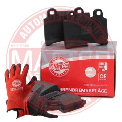 Brake Pad Set + Cleaner MASTER-SPORT 13046048342N-SET-MSP OE Ref 7L6698451B MASTER SPORT