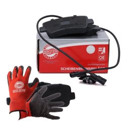 Brake Pad Set + Cleaner MASTER-SPORT 13046048582T-SET-MSP OE Ref 4406000Q0H MASTER SPORT