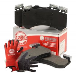 Brake Pad Set + Cleaner MASTER-SPORT 13046048732N-SET-MSP OE Ref 4G0698151F MASTER SPORT