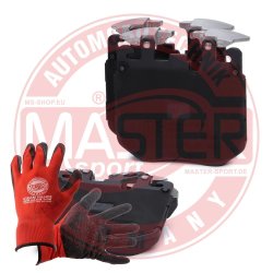 Brake Pad Set + Cleaner MASTER-SPORT 13046048962N-SET-MSP OE Ref 34106883510 MASTER SPORT