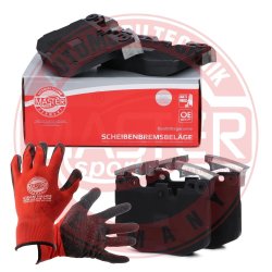 Brake Pad Set + Cleaner MASTER-SPORT 13046048972N-SET-MSP OE Ref 34116874430 MASTER SPORT